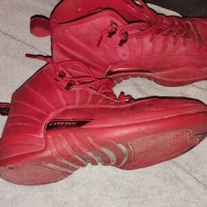 Red Jumpman High-Top Sneakers